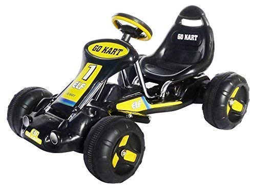 Actionbikes Motors Elektroauto GoKart 9788 | 25 W Motor - 1 x 6 Volt 7AH - Traktionsring Reifen - Bremsautomatik - 1 x 6 V Motoren - Kinder Elektro Kart - Go Cart - Elektrofahrzeug Go-Kart ab 3 Jahre