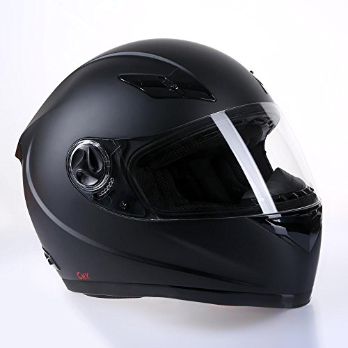 Motorradhelm Integralhelm CMX Blacky schwarz matt in Größe XXL