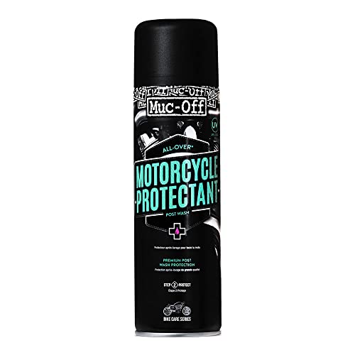 Muc Off Motorcycle Protectant Motorrad Schutz Spray, 500 ml - Premium Korrosionsschutz Spray Rostschutz Spray für Motorräder nach der Reinigung - Sicher Auf Allen Oberflächen