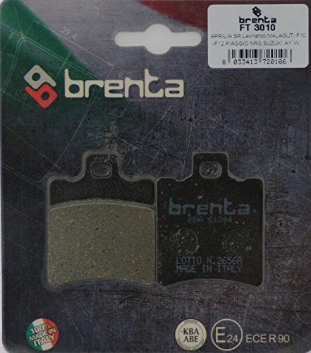 Brenta Bremsbeläge Organische Motorrad für Aprilia, Benelli, Beta, Garelli, Gilera, Honda, Malaguti