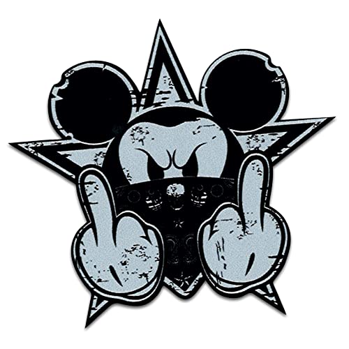 Finest Folia Retro Vintage Aufkleber Sticker Old School Ace Kult Rockabilly (#21 Gangster Mouse)