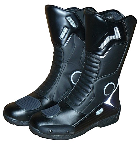 protectWEAR Unisex Sb-11026-41 Motorradstiefel Sport, Schwarz, 41 EU