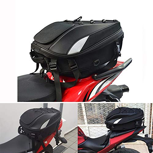 Motorrad Hecktasche Motorrad Satteltasche - doppelter Einsatz Motorrad Rucksack Wasserdicht Gepäck Taschen Motorrad Helm Tasche Aufbewahrungstaschen