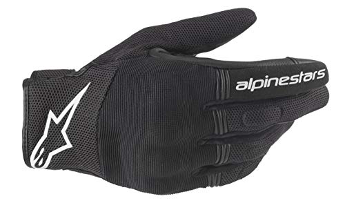 Alpinestars Motorradhandschuhe Copper Gloves Black White, BLACK/WHITE, L