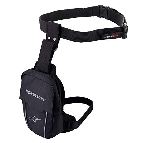 Alpinestars Unisex Access Thigh Bag Backpack, Black/Black, Einheitsgröße EU