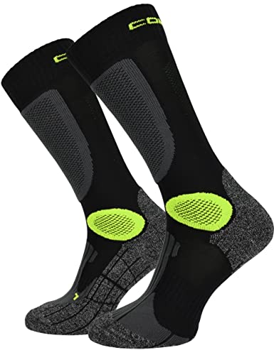 Comodo Technische Motorradsocken Lang Professionelle atmungsaktiv Motorrad Socken (MTB2_39_ze)