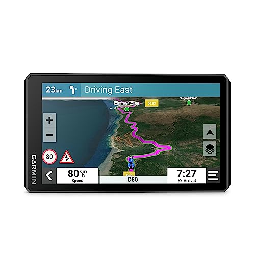 Garmin zūmo XT2 – wasserdichtes Motorrad-Navi für On- & Offroad mit ultrahellem 6“ HD-Touchdisplay und vorinstallierter EU-Karte, mit Adventurous Routing, Satellitenbildern, Schwarz