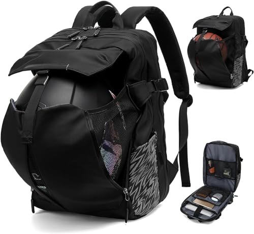 RYITGO Motorradrucksack,Motorradhelm Rucksack,Rucksack Herren Motorrad,Rucksack Wasserdicht Motorrad,Motorrad Rucksack,Rucksack Herren Groß