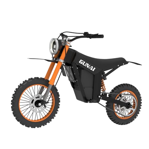 GUNAI-T Geländegängiges Elektrofahrrad für Erwachsene 20-Zoll-Fat-Tire-Motorrad mit 48-V-21-Ah-Akku und Gepäckkorb, hydraulische Scheibenbremse