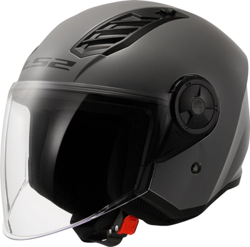 LS2, Jet-Motorradhelm Airflow II Nardo Grey, XXL