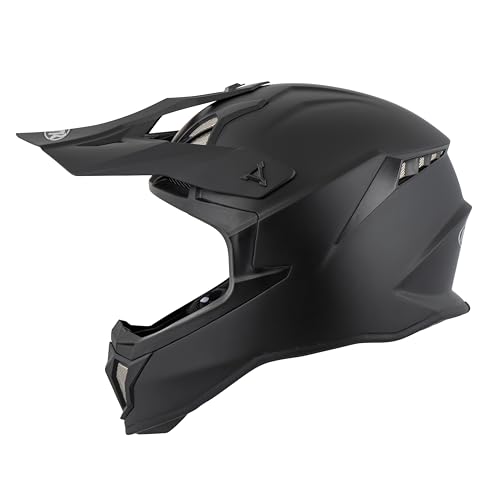 MTR X7B Evo Motocross Helm, ECE 22.06 Geprüfter Motorradhelm, Crosshelm ohne Visier, Cross Helm Motorrad mit Belüftung & Entlüftung, Downhill Helm Geeignet als Fullface Helm MTB, XXL