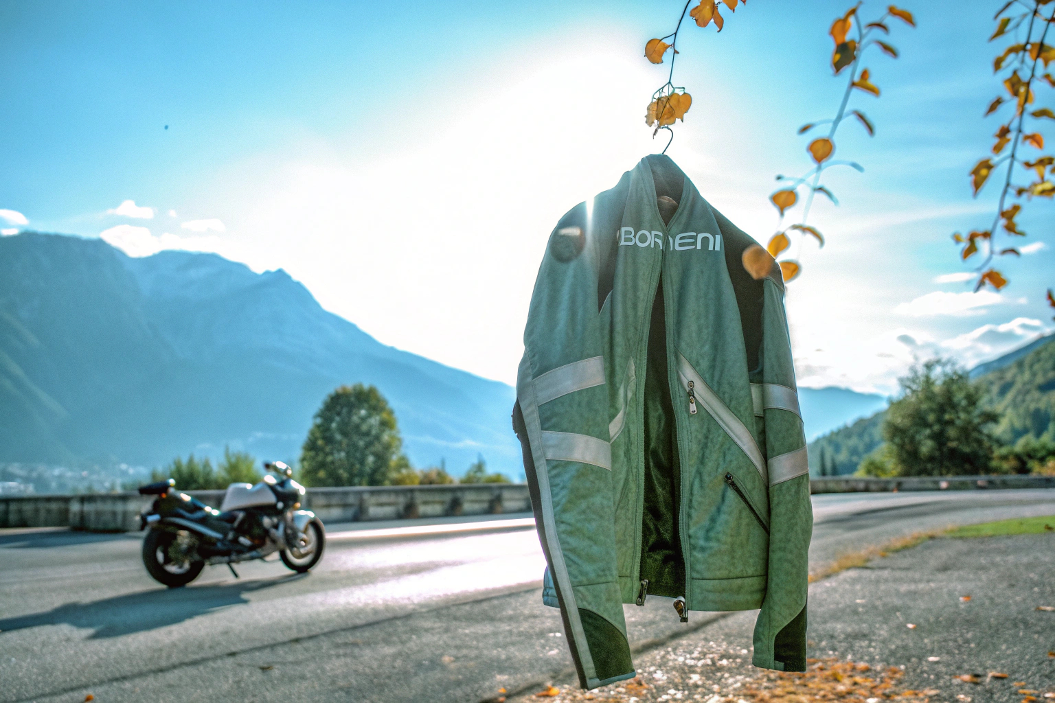 BORLENI Motorradjacke ganzjährig