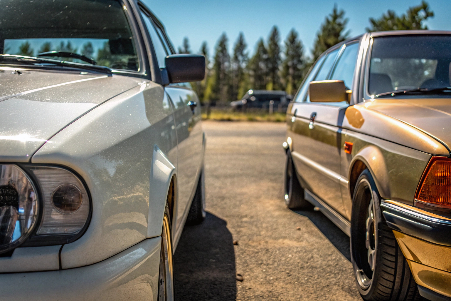 Vergleich zwischen Neuwagen und Gebrauchtwagen