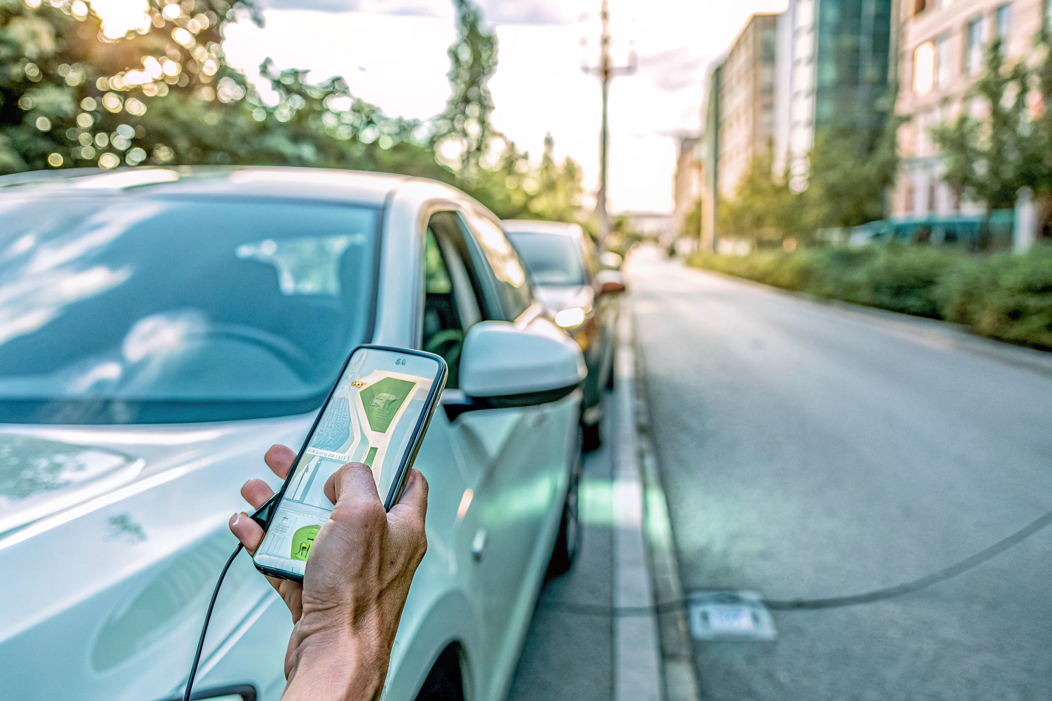 Carsharing Fahrzeug freischalten