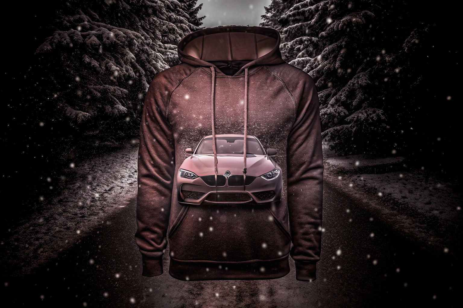 Sportwagen Hoodie für Autoliebhaber