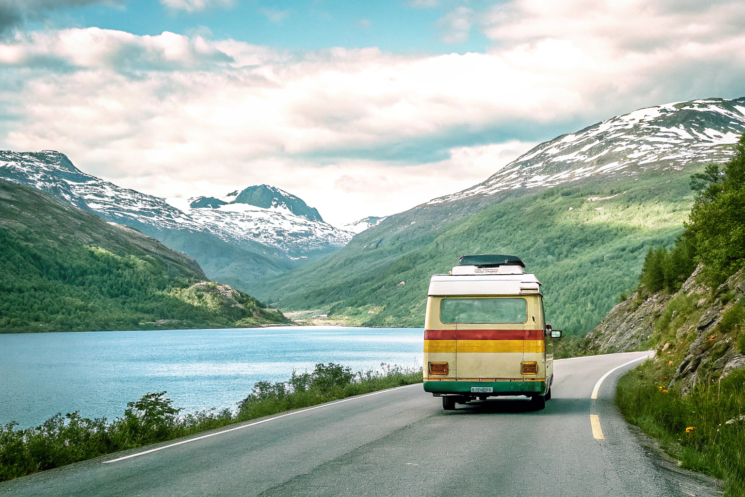 Wohnmobil in Norwegen