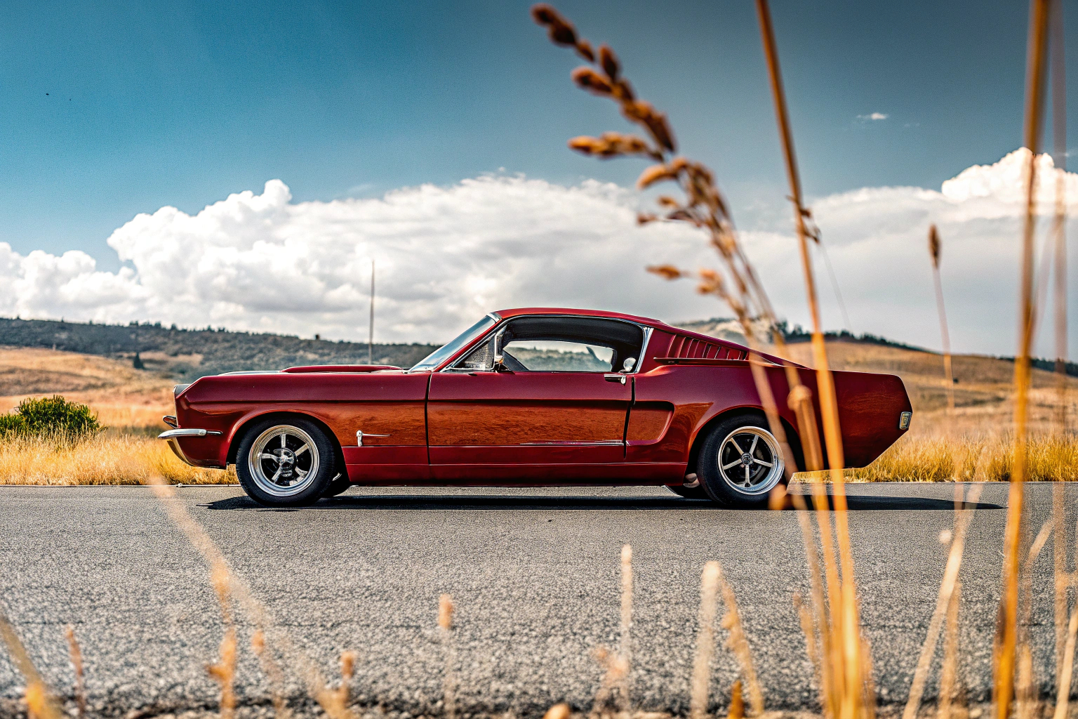 Restaurierter Ford Mustang