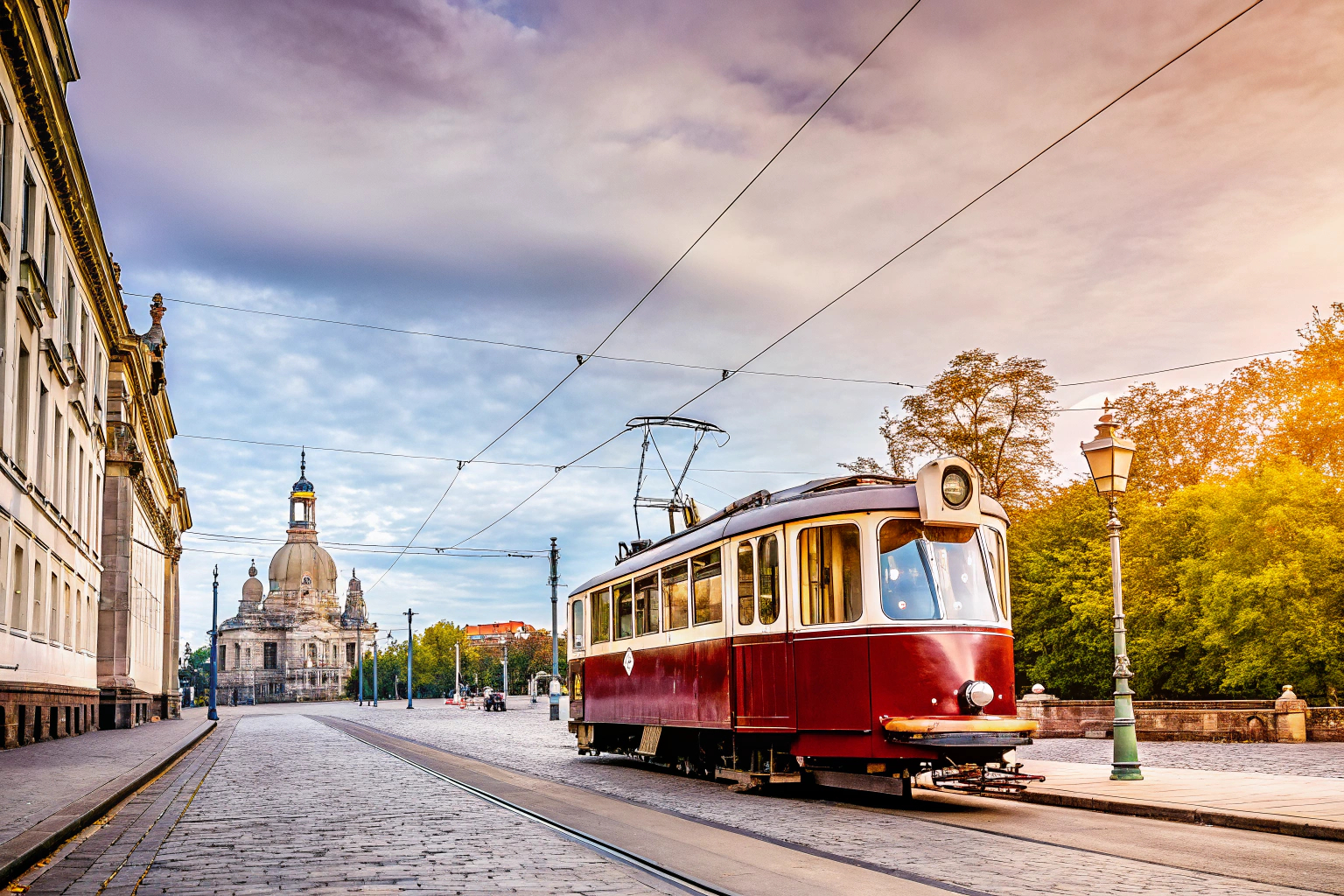 Historische Straßenbahn Dresden