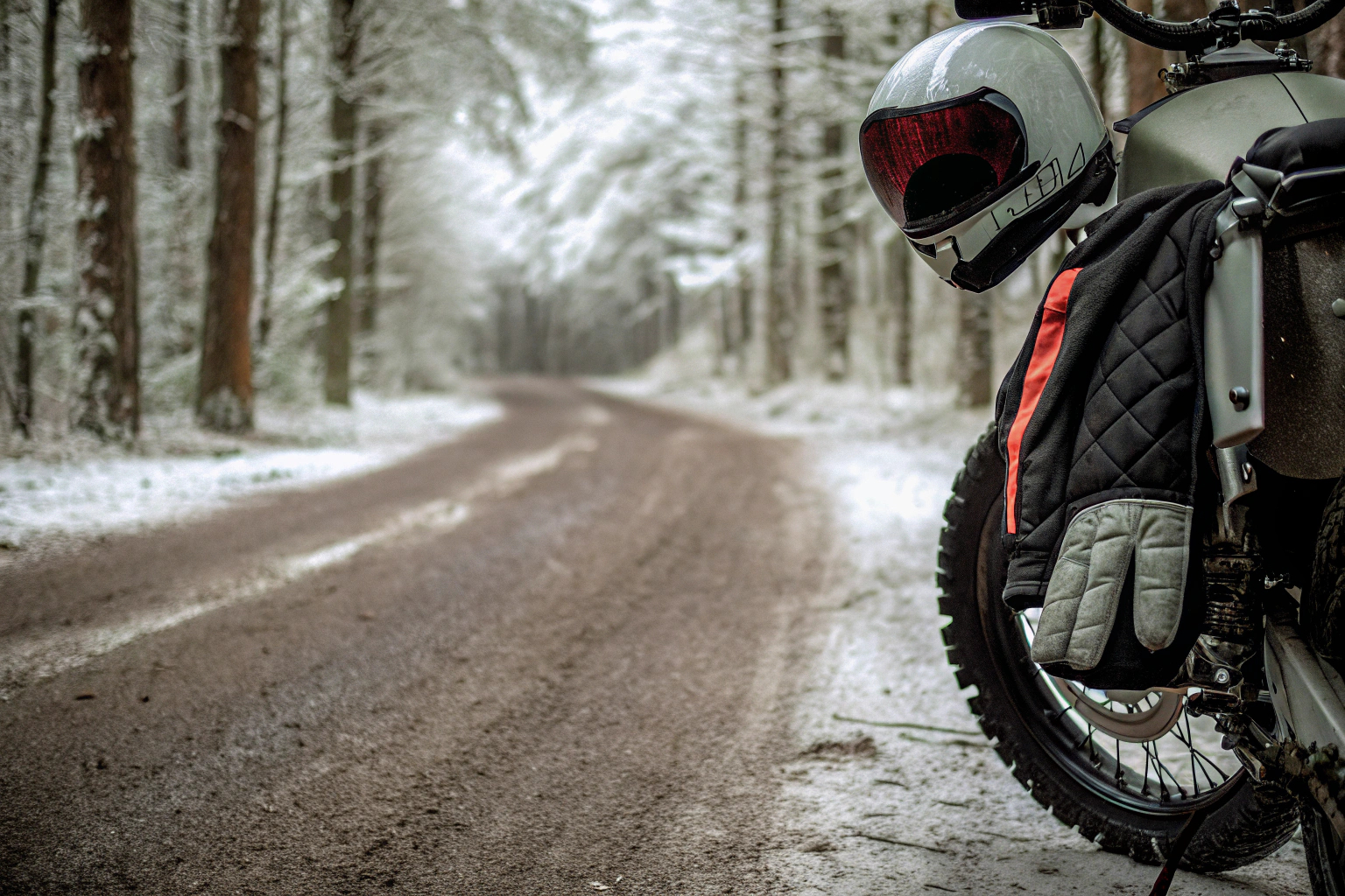 Pflege der Motorradausrüstung im Winter