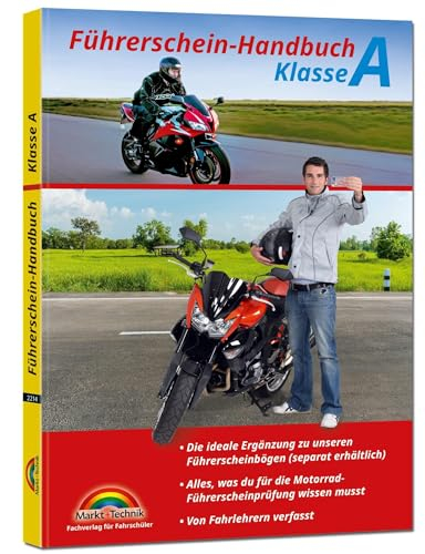 Führerschein Handbuch Klasse A, A1, A2 - Motorrad