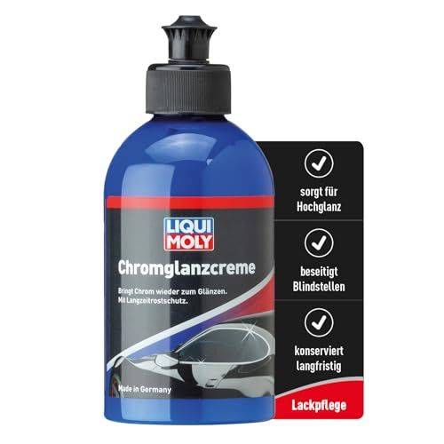 LIQUI MOLY Chromglanzcreme | 250 ml | Autopflege | Lackpflege | Art.-Nr.: 1529