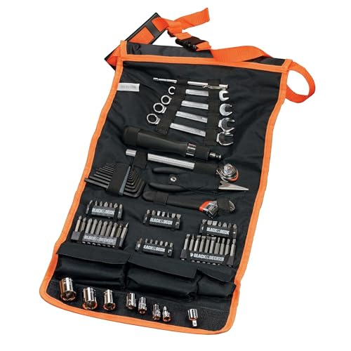 BLACK+DECKER Auto Zubehör-Set 77-teilig