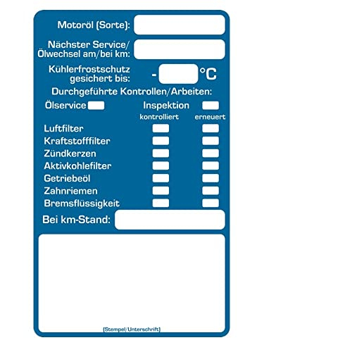 AUPROTEC Kundendienst Aufkleber - 50 Stück