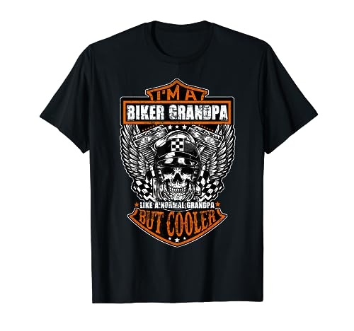 Lustig ich bin ein Biker Opa T-Shirt