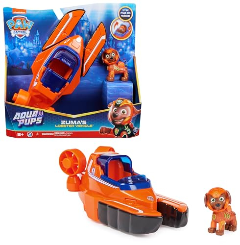 PAW PATROL, Aqua Pups - Basis Fahrzeug Spielzeugauto