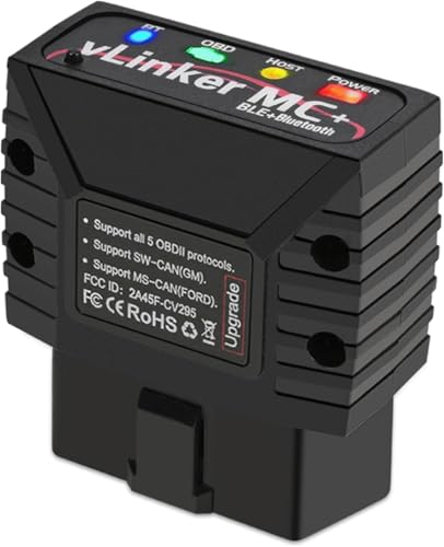 vLinker MC+ Mini Bluetooth OBD II Scanner Adapter