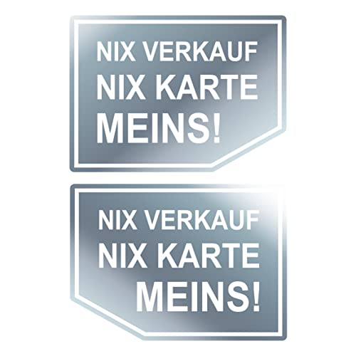 BIKE-label Nix Verkauf Nix Karte Keine Werbung Auto Aufkleber