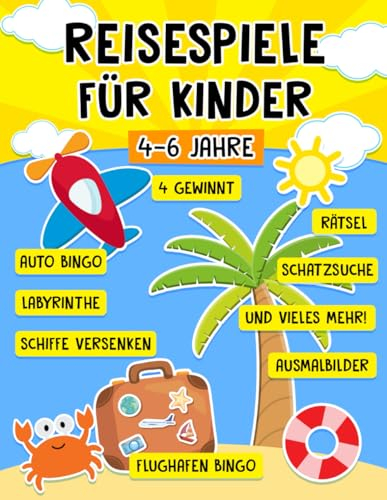 Reisespiele für Kinder ab 4-6 Jahre