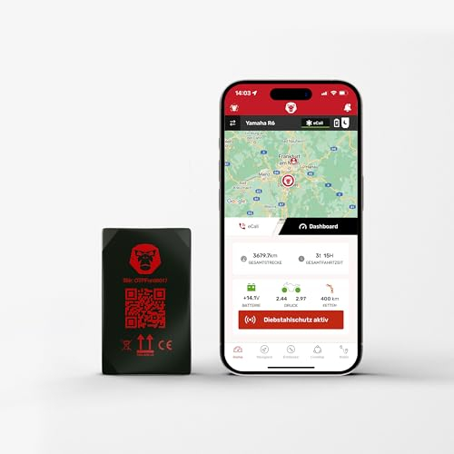 RideLink WingMan | Live Tracking | Diebstahlmelder | Motorrad GPS Tracker